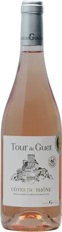 photo Côtes du Rhône Tour de Guet Rosé 2021