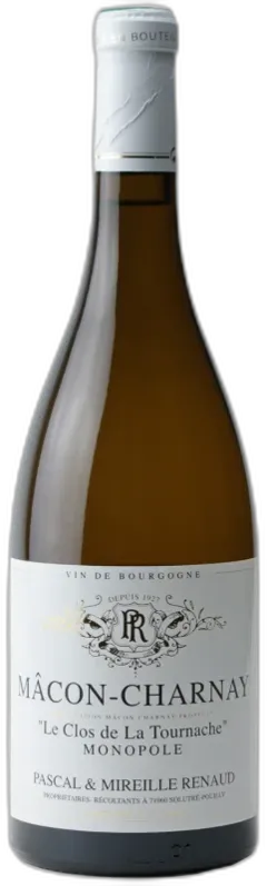 capture du vin Mâcon Charnay-Lès-Mâcon le Clos de la Tournache Monopole Blanc