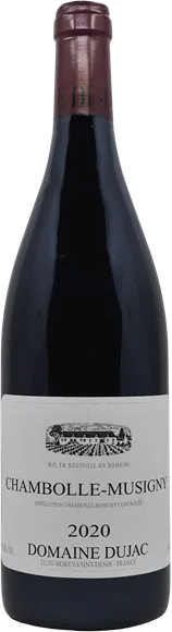 vue du vin Chambolle-Musigny Rouge 2020