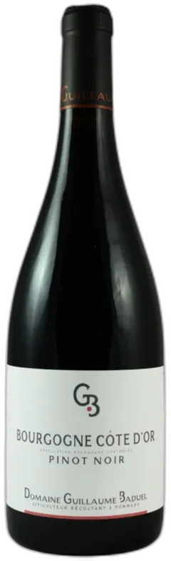 photo du vin Bourgogne Pinot Noir Rouge 2020