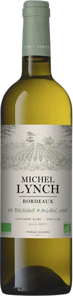 image du vin Bordeaux Vin Biologique Blanc 2022