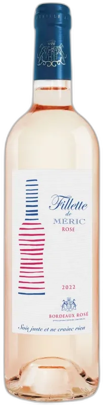 illustration du vin Château Méric Fillette de Méric Rosé 2023