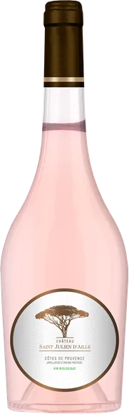 vue du vin Château Saint Julien d’Aille Côtes de Provence Rosé