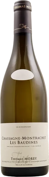 image du vin Chassagne-Montrachet 1er Cru les Baudines Blanc 2022