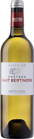 photo du vin Château Haut Bertinerie Grand Vin Blanc