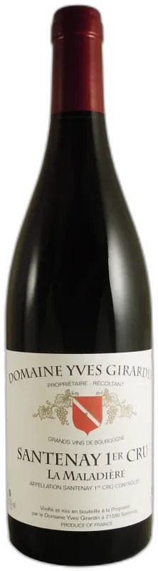 photo Santenay 1er Cru la Maladière Rouge 2023