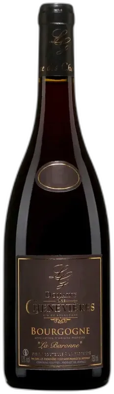illustration du vin Bourgogne la Baronne Rouge 2022