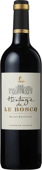 photos du vin Héritage de le Boscq Rouge 2018
