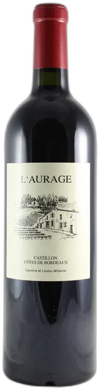 photo du vin Domaine de l’Aurage Côtes de Bordeaux Castillon Rouge 2021
