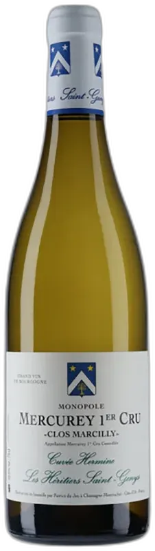 photo Mercurey 1er Cru Clos Marcilly Cuvée Hermine Blanc
