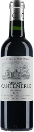 photo du vin Château Cantemerle Bouteille Rouge 2018