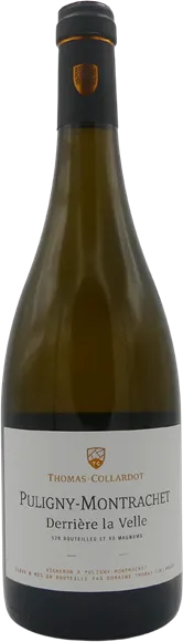 vue du vin Puligny-Montrachet Derrière la Velle Blanc