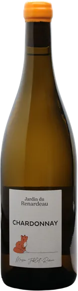 vue du vin Chardonnay Jardin du Renardeau Blanc 2023