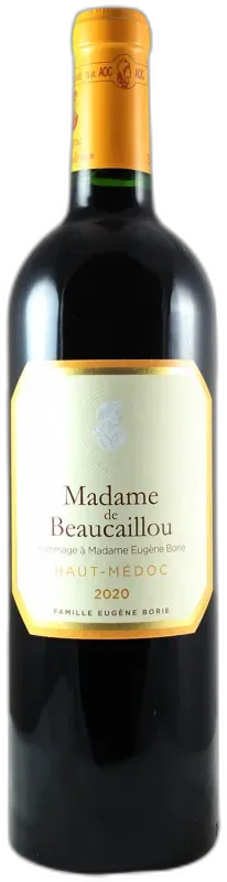 photo Madame de Beaucaillou Rouge 2020