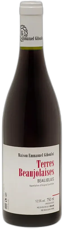 aperçu du vin Beaujolais Terres Beaujolaises Rouge 2018