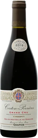 photo du vin Corton les Perrières Grand Cru Rouge 2016