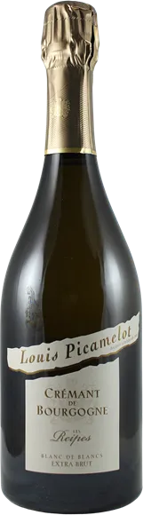 image du vin Crémant de Bourgogne les Reipes Chardonnay Extra Brut Blanc 2018