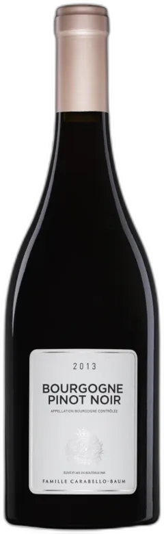 photo du vin Bourgogne Pinot Noir Rouge 2013