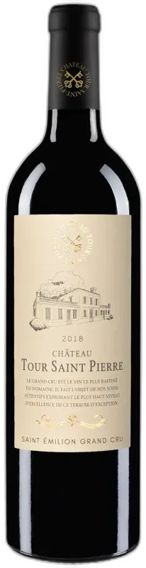 photo Château Tour Saint Pierre Saint-Emilion Grand Cru Rouge 2018