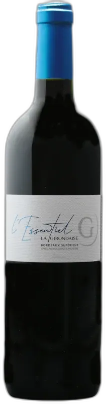 image du vin la Girondaise l’Essentiel Rouge 2022