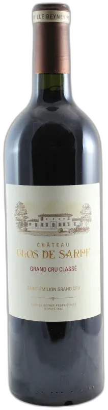 photo du vin Château Clos de Sarpe Rouge 2020