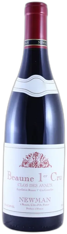 vue du vin Beaune 1er Cru Clos des Avaux Rouge 2018