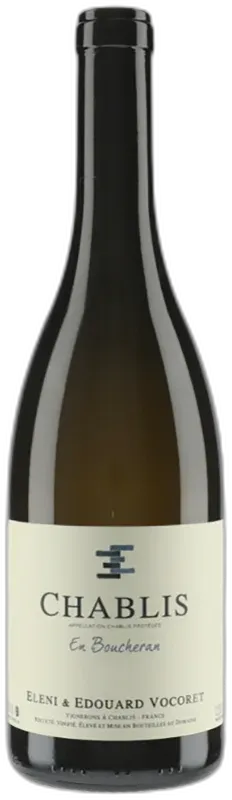 vue du vin Chablis en Boucheran Blanc