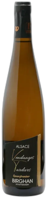 photo Alsace Gewurztraminer Vendanges Tardives Blanc 2020