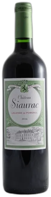 photo Château Siaurac Rouge 2016