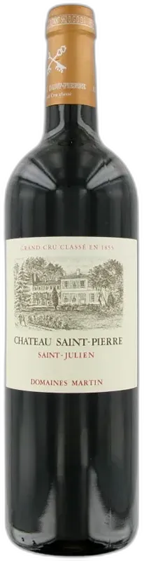 aperçu du vin Château Saint Pierre Rouge 2006