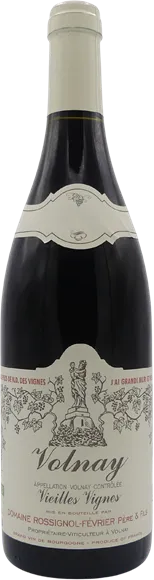 vue du vin Volnay Vieilles Vignes Rouge 2020