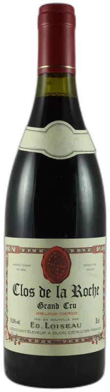 vue du vin Clos de la Roche Rouge