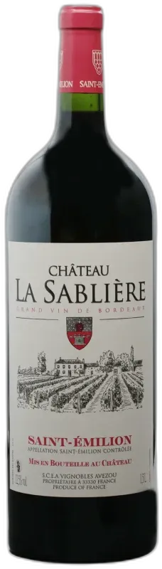 photo Château la Sablière Saint-Emilion Magnum Rouge 2018