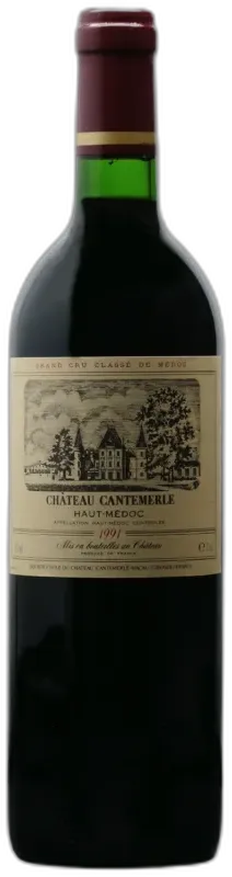 photo Château Cantemerle Haut-Médoc Rouge 1991