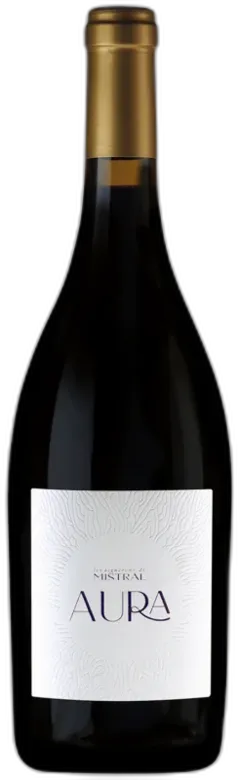vue du vin Coteaux d’Aix-en-Provence Aura Rouge 2021