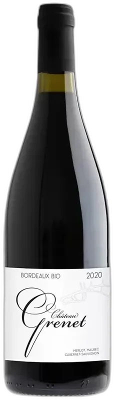 photo du vin Bordeaux Château Grenet Rouge 2020