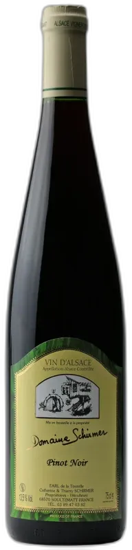 photo Alsace Pinot Noir Rouge 2023
