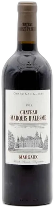 photo du vin Chateau Marquis d’Alesme