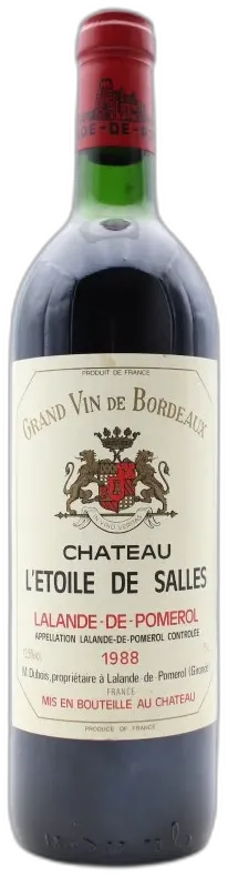 photos du vin Château l’Etoile de Salles