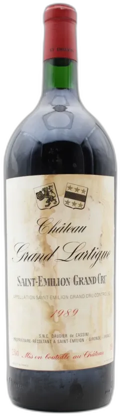 photo du vin Magnum Château Grand Lartigue 1989