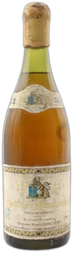 photo du vin Chevalier-Montrachet 1952 Domaine Henri Clerc & Fils