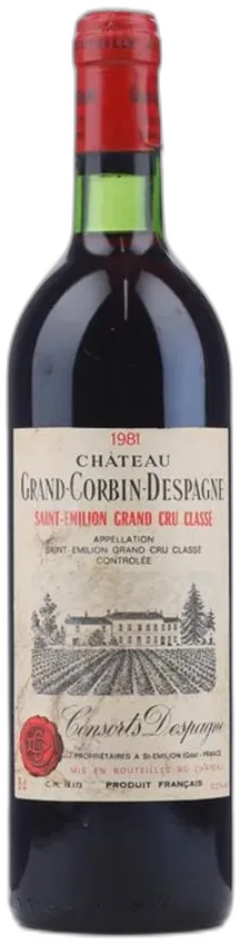image du vin Grand Corbin d'Espagne