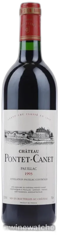 aperçu du vin Pontet Canet
