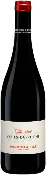 vue du vin Cuvée 1820