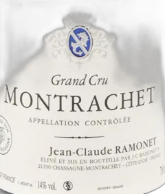 aperçu du vin Montrachet Grand Cru Ramonet Blanc