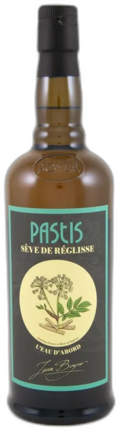 photo du vin Pastis Jean Boyer Sève de Réglisse