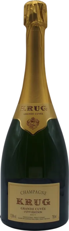vue du vin Krug Grande Cuvée 172ème Edition