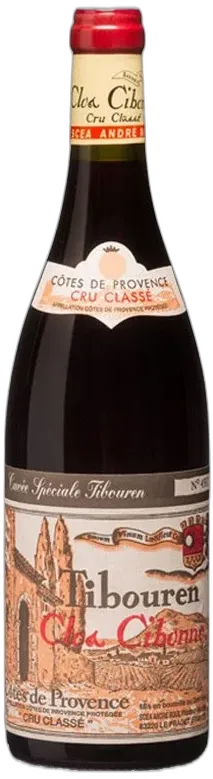 photo Clos Cibonne Tradition Tibouren Vin Rouge