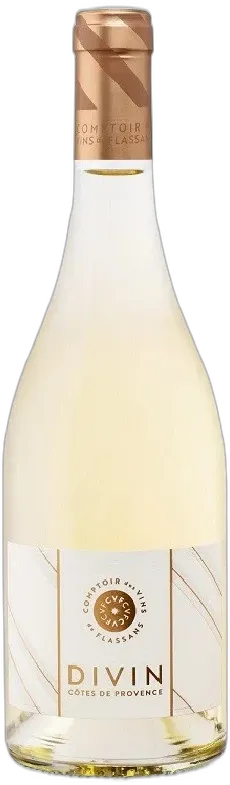 image du vin Comptoir des Vins de Flassans Comptoir Divin Vin Blanc