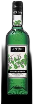photo du vin Liqueur de Menthe Verte Vedrenne